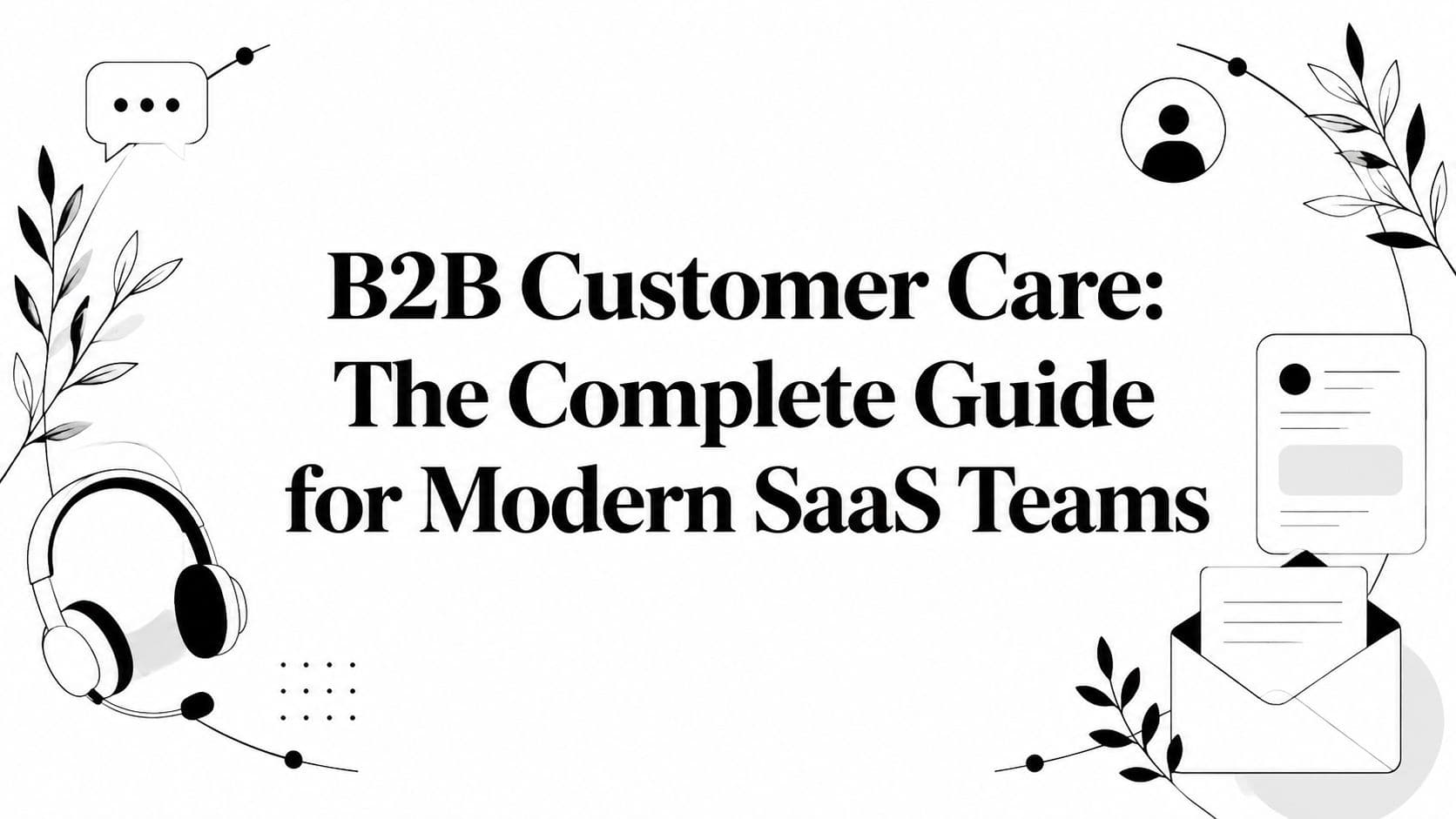 B2B Customer Care: The Complete Guide for Modern SaaS Teams