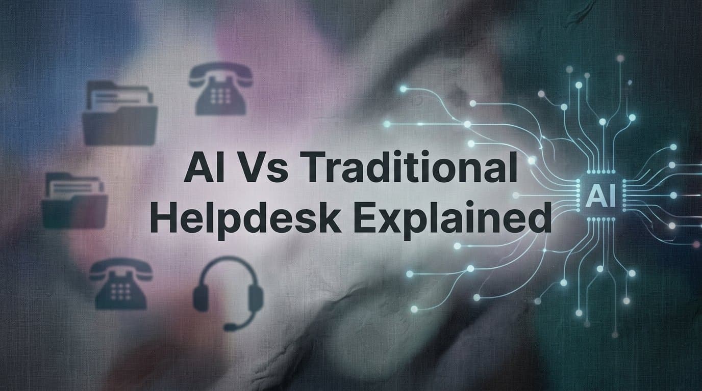 AI vs Traditional Helpdesk Explained: 7 Key Differences That Change How You Support Customers