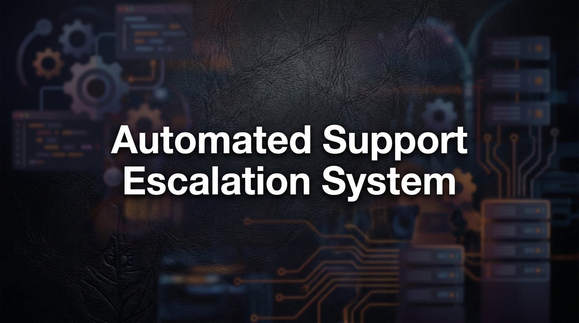 Automated Support Escalation System: How AI Routes Complex Issues to the Right People