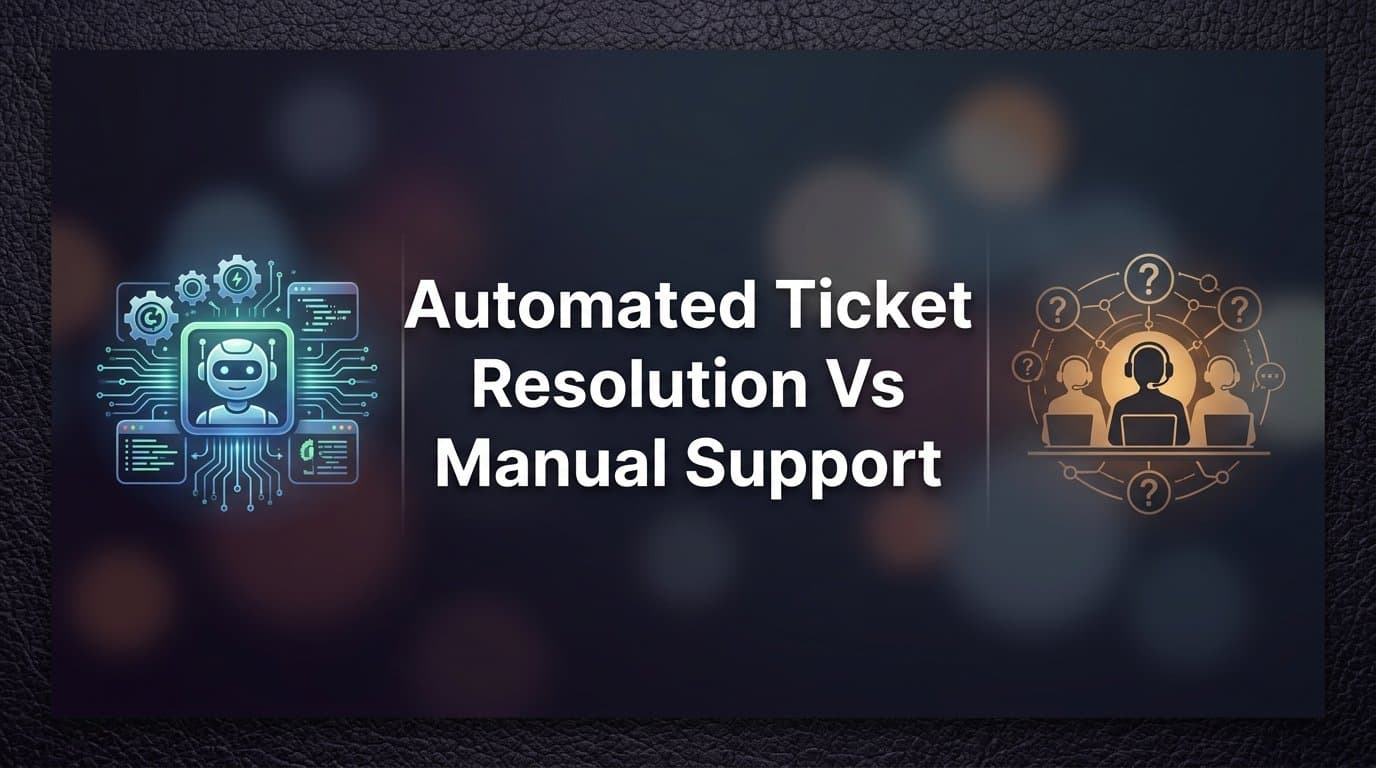 9 Best Tools for Automated Ticket Resolution vs Manual Support in 2026