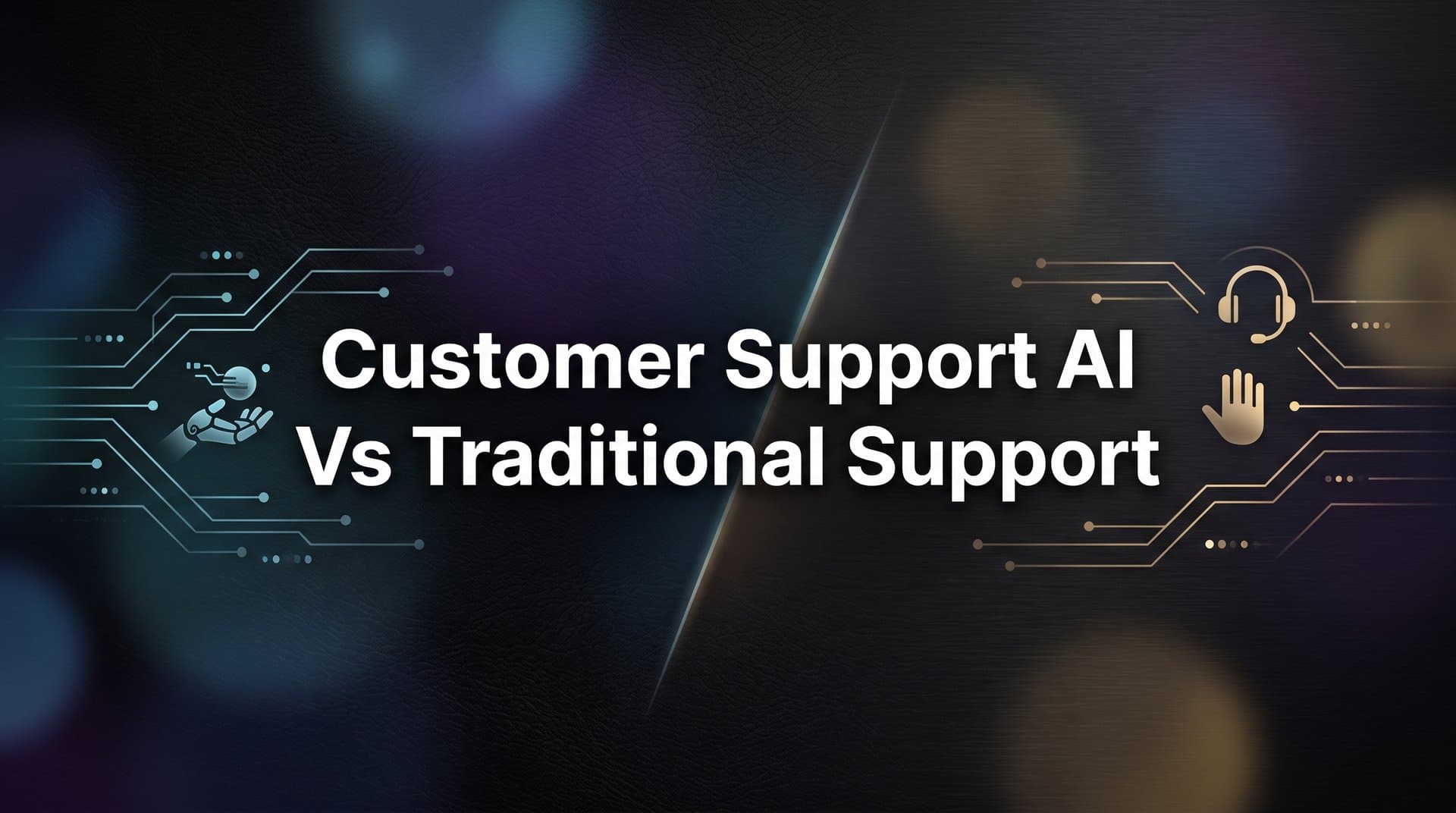 7 Key Differences Between Customer Support AI vs Traditional Support (And How to Use Both)