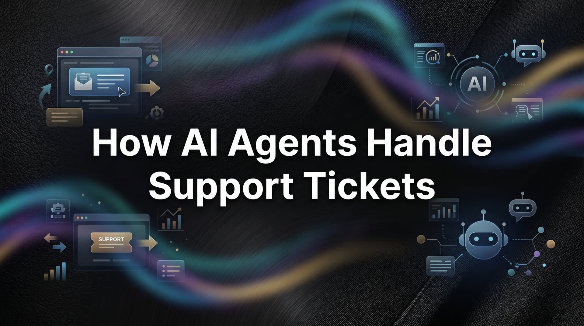 How AI Agents Handle Support Tickets: A Step-by-Step Breakdown