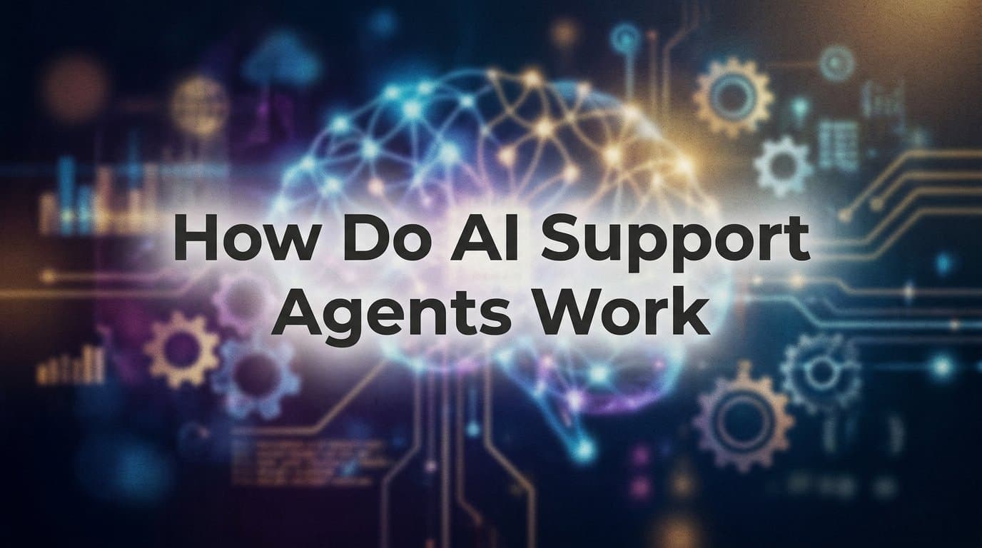 How Do AI Support Agents Work? A Step-by-Step Breakdown