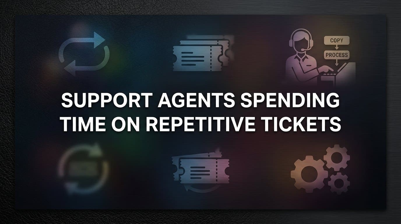 7 Proven Strategies to Stop Support Agents Spending Time on Repetitive Tickets