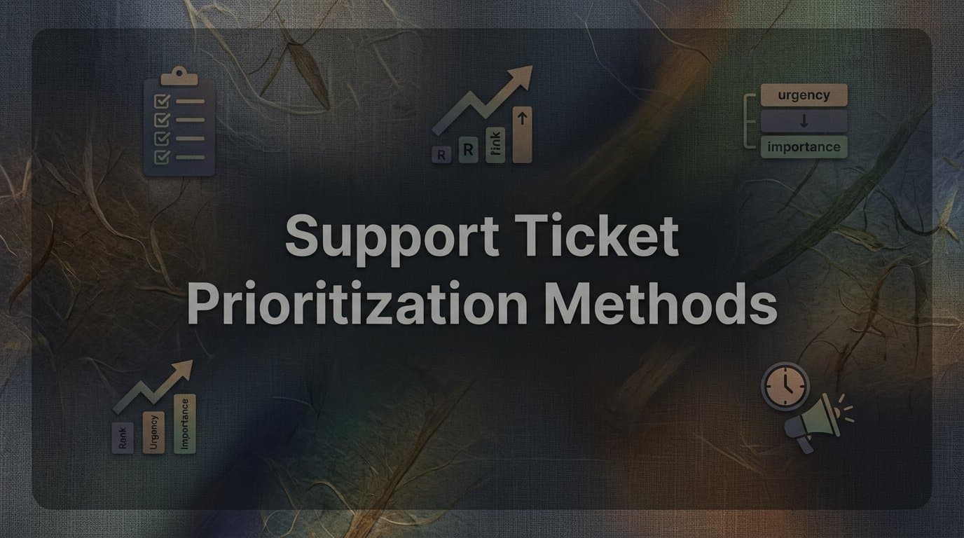 Support Ticket Prioritization Methods: A Complete Guide for B2B Teams